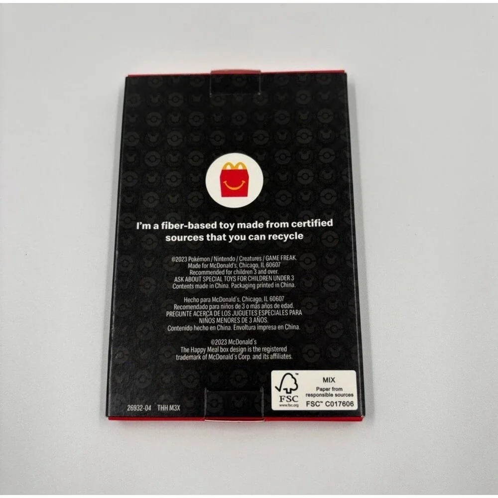 2023 McDonalds Pokemon Match Battle Cetitan #5 Sealed Booster Pack TCG Cards